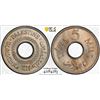 Image 1 : PALESTINE: 5 mils, 1946, PCGS MS65