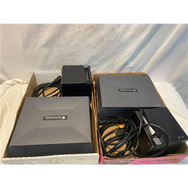 Sensormatics and printers