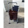 Image 1 : Rolling cart and magazine stand