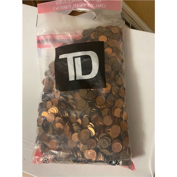 Bag of Pennies $25