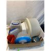 Image 1 : Storage items, cutting board etc