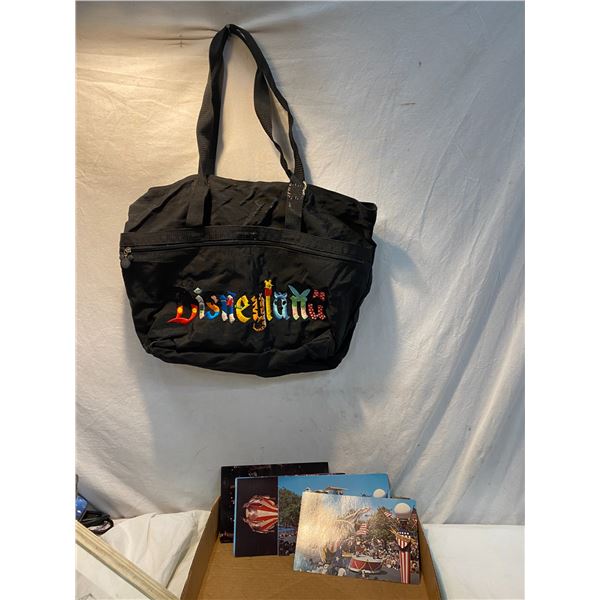 Diner bag and postcards