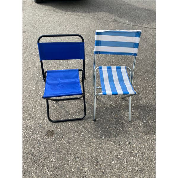 Folding chairs