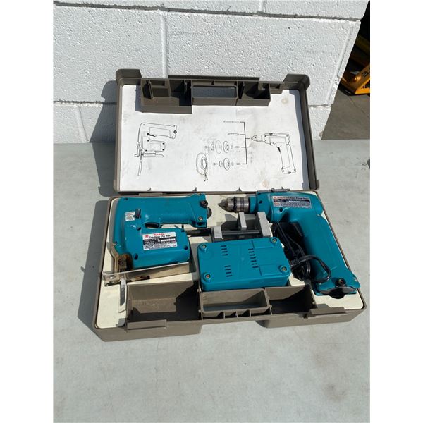 Makita jig saw and drill