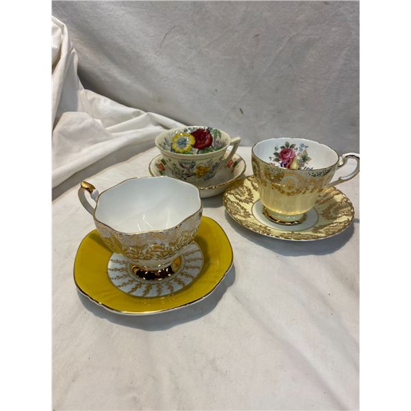 Tea cups and saucers