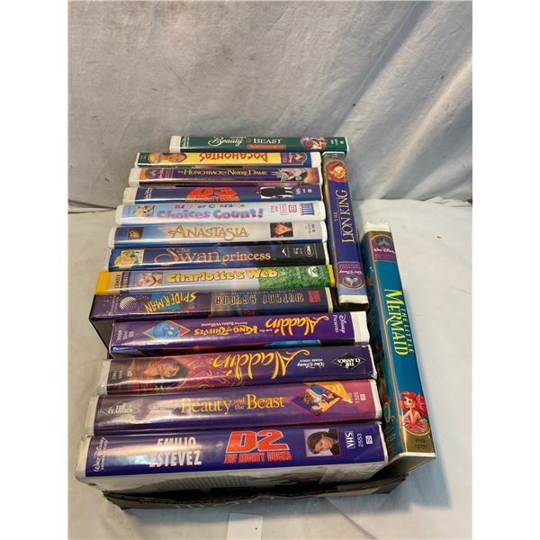 VHS tapes