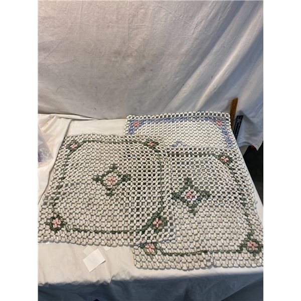 Beaded squares