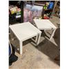 Image 1 : Two ikea tables