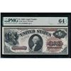 Image 1 : 1880 $1 Legal Tender Note PMG 64EPQ