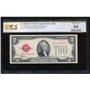 Image 1 : 1928D $2 Mule Legal Tender Note PCGS 64