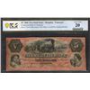 Image 1 : 1860 $5 Memphis TN Obsolete Note PCGS 20