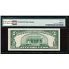 Image 2 : 1950B $5 STAR Philadelphia FRN PMG 65EPQ