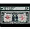 Image 1 : 1923 $1 Legal Tender Note PMG 63EPQ