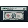 Image 1 : 1928A $2 Legal Tender Note PMG 65EPQ