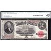 Image 1 : 1917 $2 Legal Tender Note CGA 45