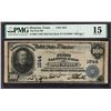 Image 1 : 1902 $100 Houston TX National PMG 15