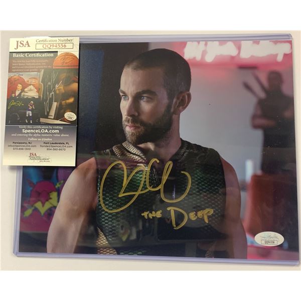 JSA Chace Crawford Autograph Photo