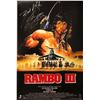 Image 1 : Sylvester Stallone Autograph Rambo Poster