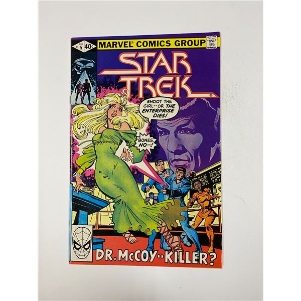 Star Trek #5 Vintage DC Comic Book