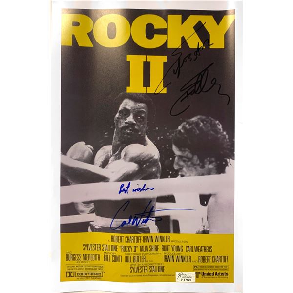 Autograph Rocky 2 Poster