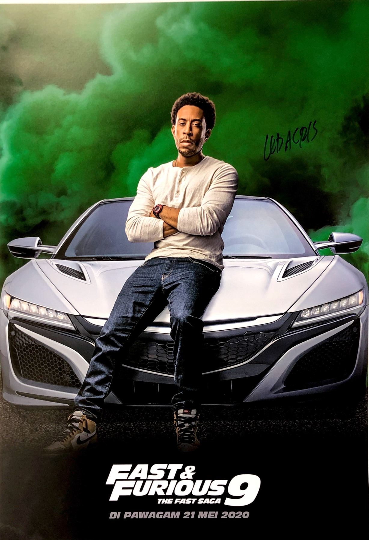 Fa9 Sticker Autograph Fast and Furious 9 Poster