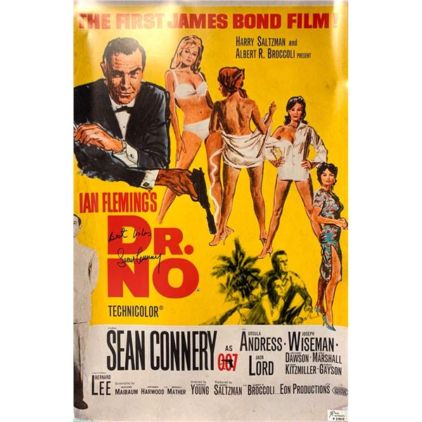 Autograph 007 Dr No Poster