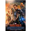 Image 1 : Autograph Iron Man 3 Robert Downey Jr Poster