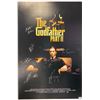 Image 1 : Autograph Godfather Part 2 Al Pacino Poster