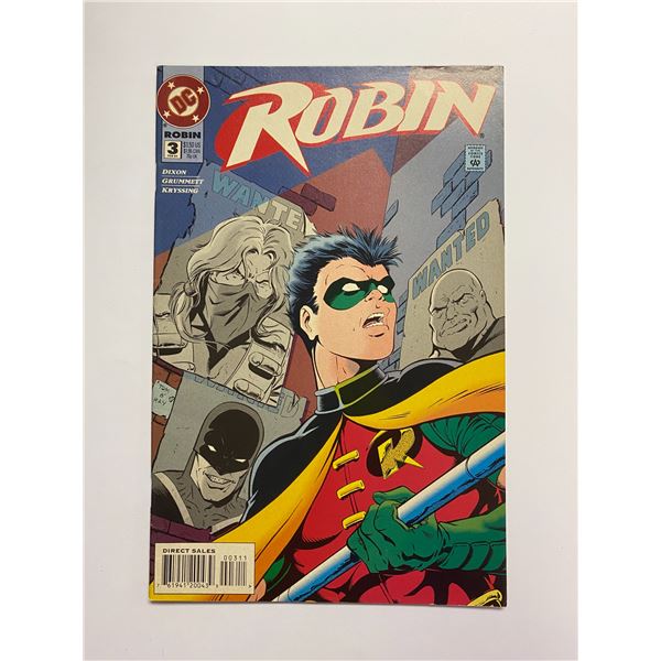 Robin #3 Vintage DC Comic Book