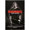 Image 1 : Rambo Last Blood Sylvester Stallone Poster Autographed Autograph