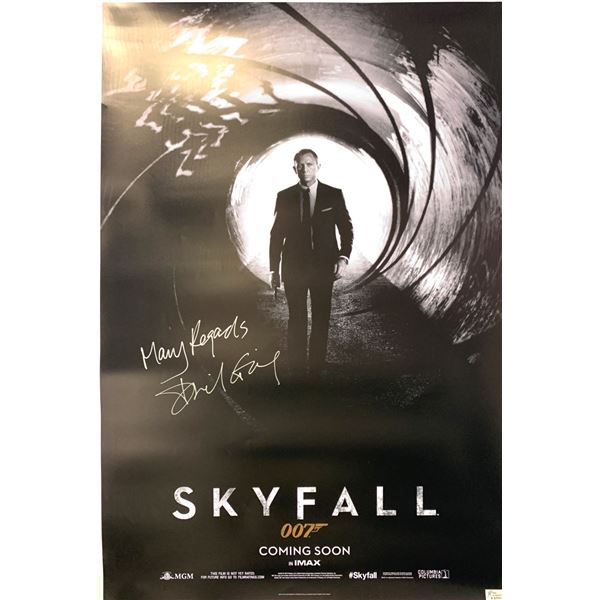 Autograph 007 Skyfall Poster