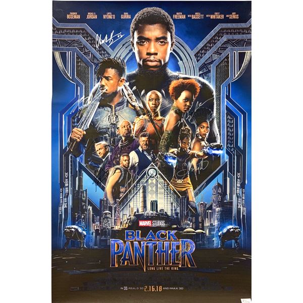 Autograph Black Panther Poster