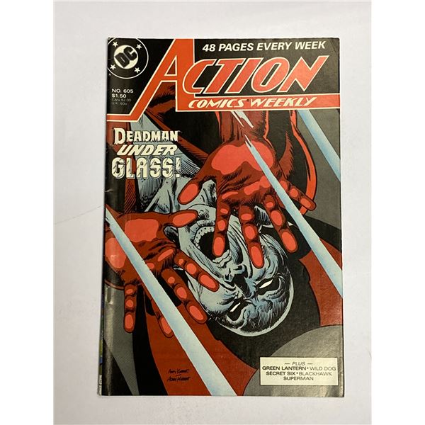 Action #605 DC Vintage Comic Book