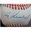 Image 2 : Signed Baseball TOMMY HENRICH With CA: