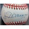 Image 2 : Signed Baseball JOE DiMAGGIO With CA: