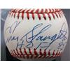 Image 2 : Signed Baseball ENOS SLAUGHTER with CA in Plastic