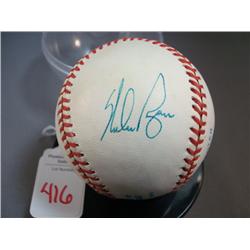 Signed NOLAN RYAN Baseball: