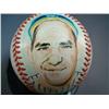 Image 2 : Signed Baseball DON LARSON and YOGI BERRA:
