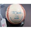 Image 3 : Signed Baseball DON LARSON and YOGI BERRA: