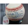 Image 1 : Signed Baseball CLETE BOYER in Plastic