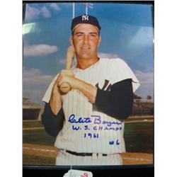 Autographed Photo CLETE BOYER