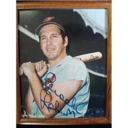 Autographed Photo BROOKS ROBINSON with CA: