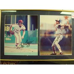 TUG McGRAW and JIM PALMER Signed Color Photos: