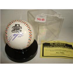 JASON VERLANDER Signed 2007 All Star Game Baseball: