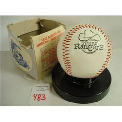 1974 TEXAS RANGERS BASEBALL in Rangers Box: