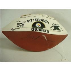 PITTSBURG STEELERS Autographed Football: