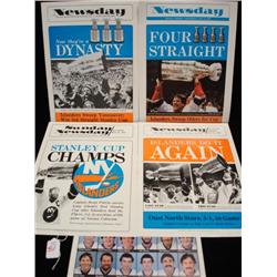 NEWSDAY Copies of Islanders Four Stanley Cup Wins: