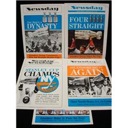 NEWSDAY Copies of Islanders Four Stanley Cup Wins: