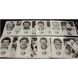 8 Signed 85-86 NY Islanders Photos