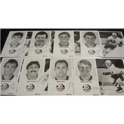 8 Signed 85-86 NY Islanders Photos